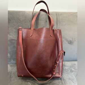 Madewell Medium Transport Tote in Dark Cabernet